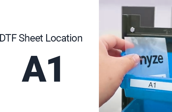 DTF sheet man­age­ment